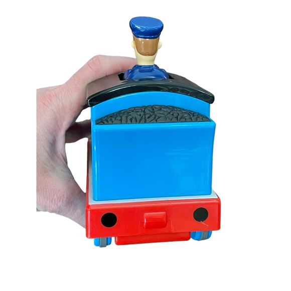 Thomas Train Engine Friction Push N Go Toy & Conductor 2007 Hit Toy Toddler Work - Picture 4 of 11